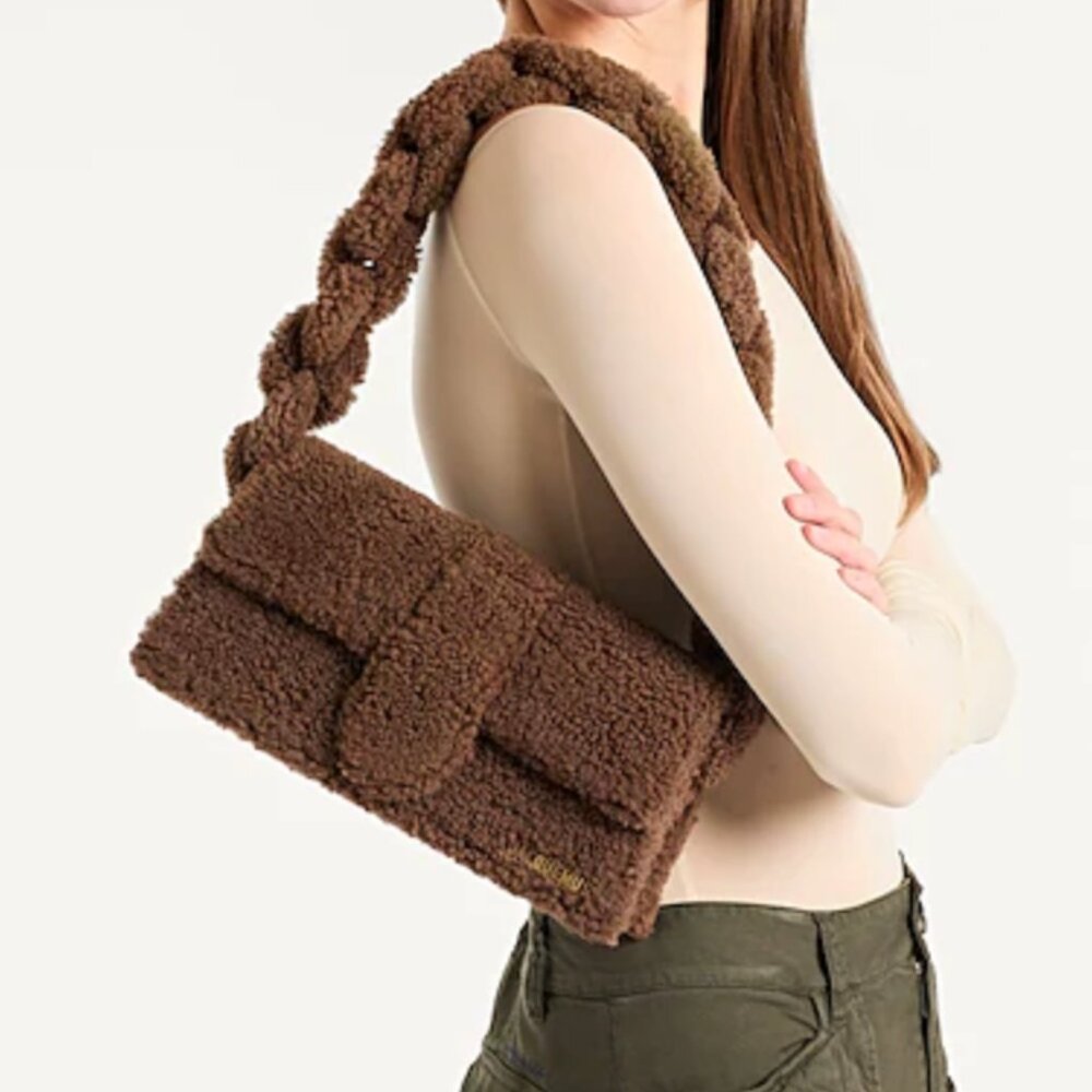 Jacquemus Le Bambidou Shearling Shoulder Bag - Picture 3 of 13